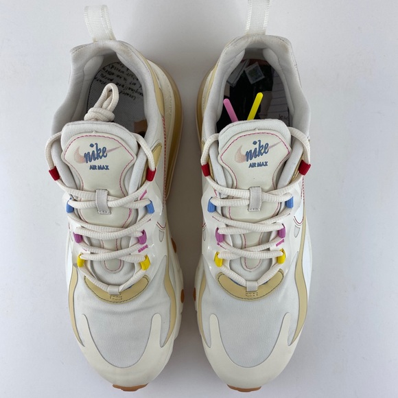 NEW Nike Air Max 270 React Pale Ivory LA Edition - Picture 10 of 16